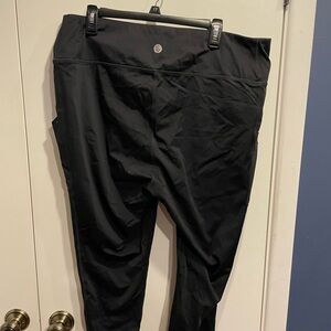 Black High-Waisted Leggings